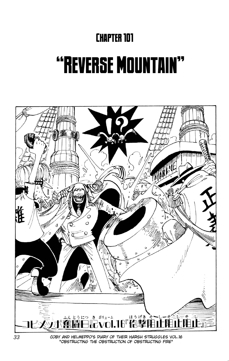 One Piece, Chapter 101 image 01